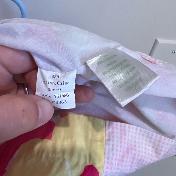 Lilly Pulitzer Girls Shift Dress Pink Colourful Patchwork Tropical Size 6 - Picture 3 of 7